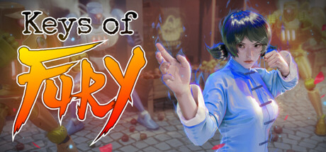 Keys of Fury typing game preview